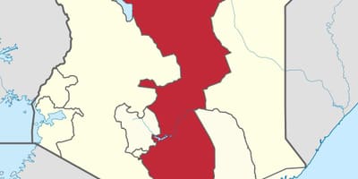 Мапа Источне провинције Кеније