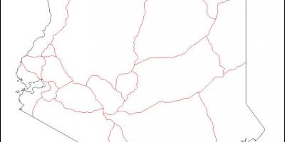 Празан Кенији на мапи